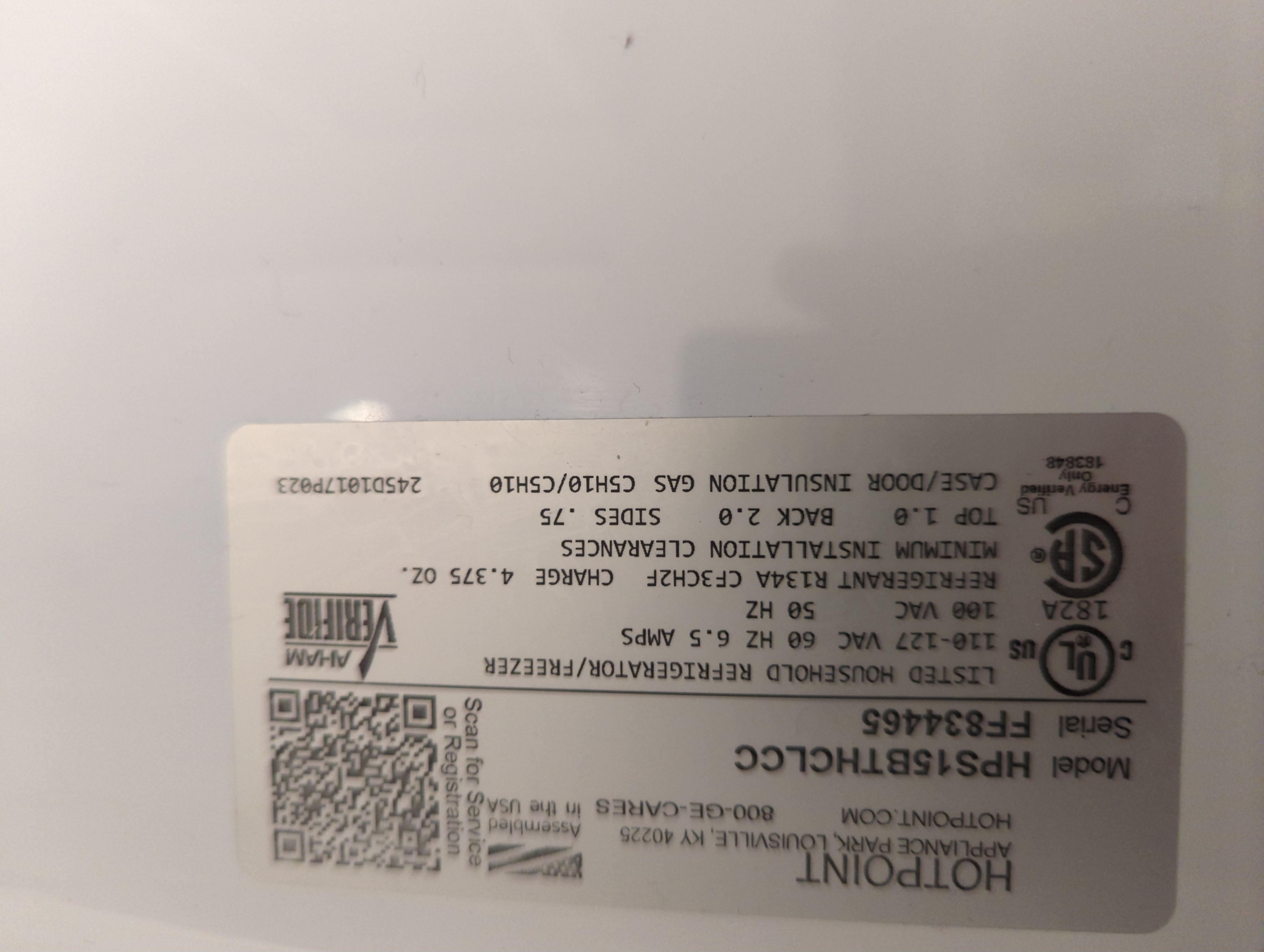 Hotpoint Refrigerator