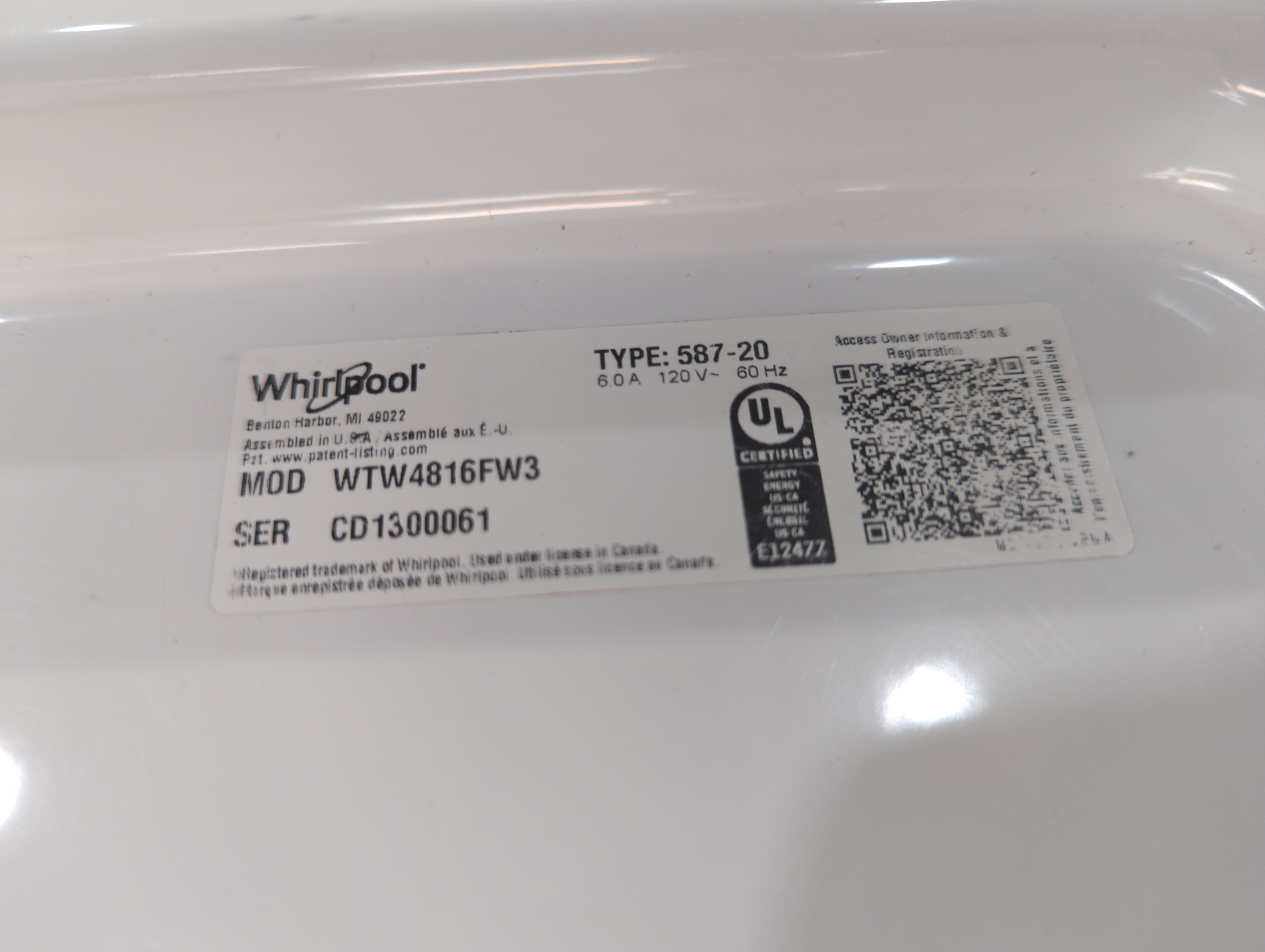  Top-Load Washer