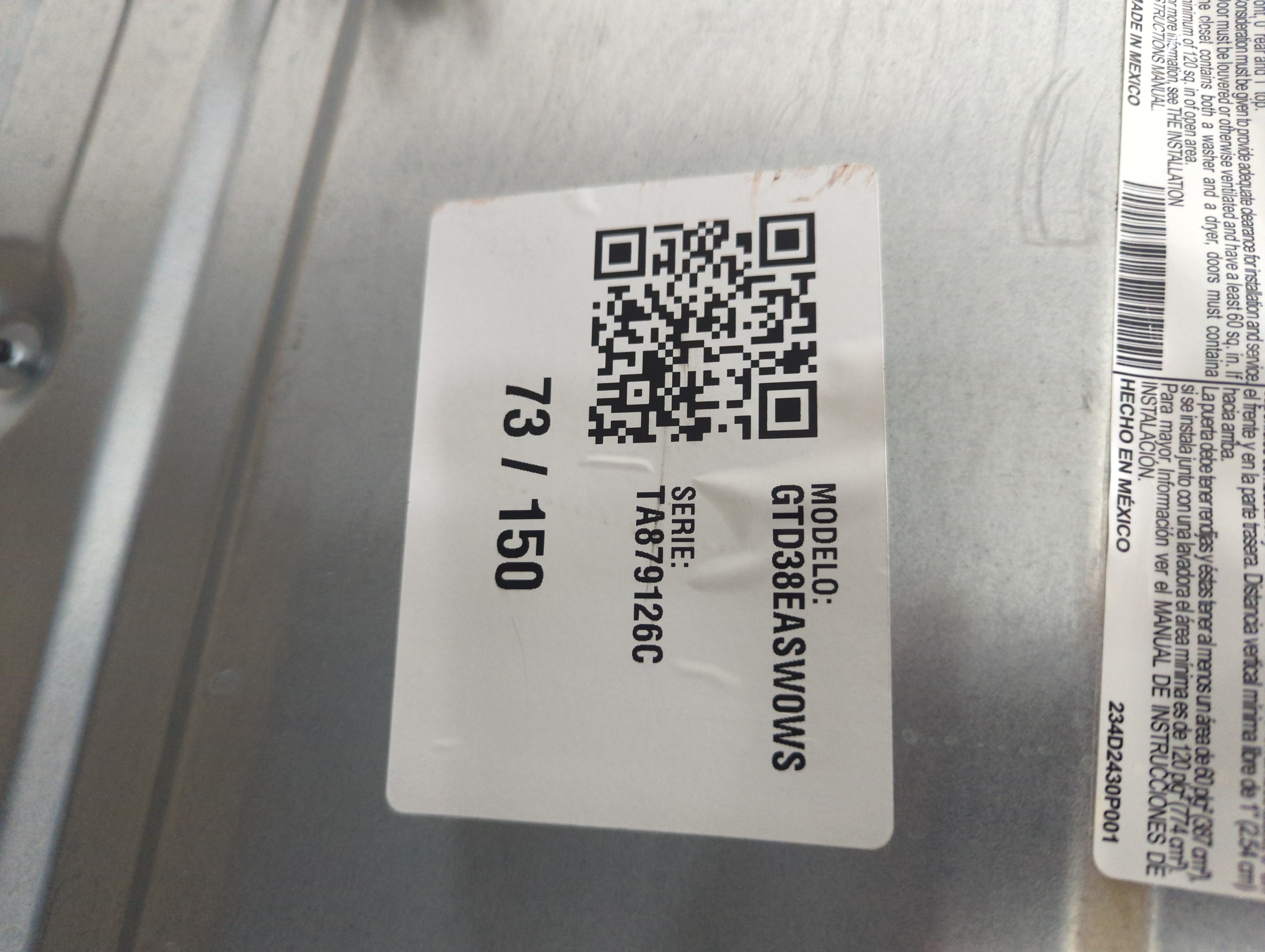 GE Electric Dryer