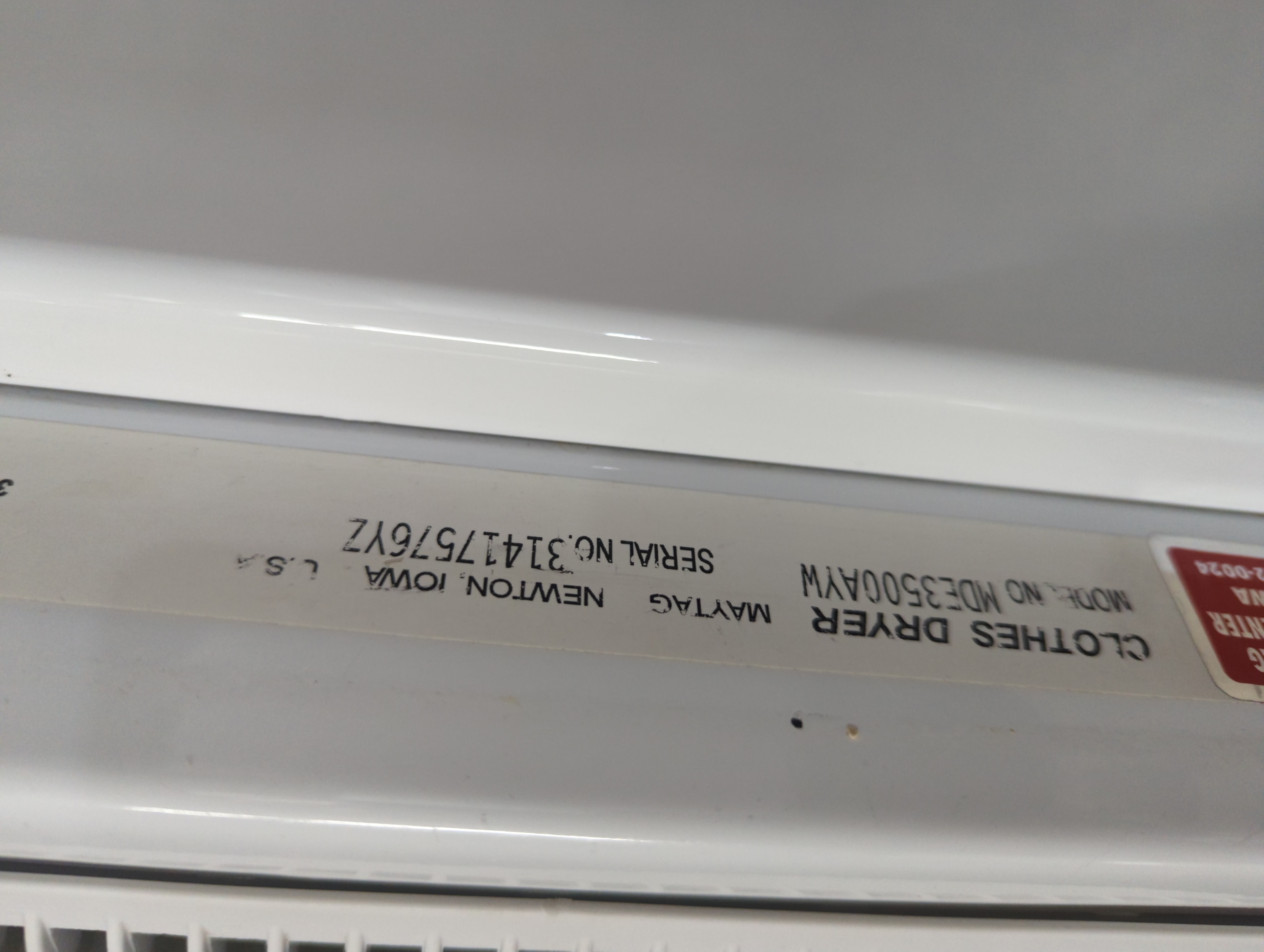 Maytag Electric Dryer