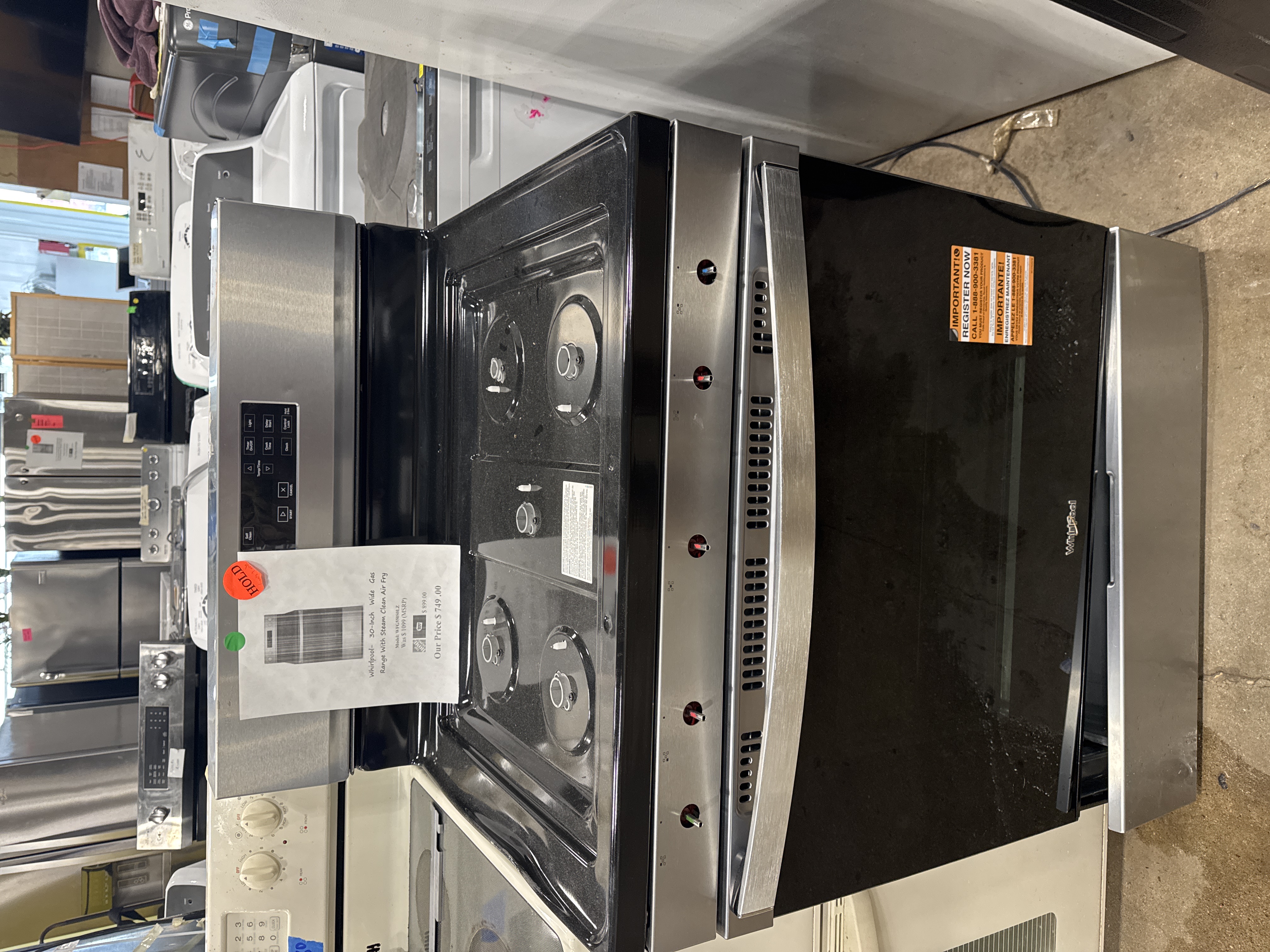Whirlpool Gas Range