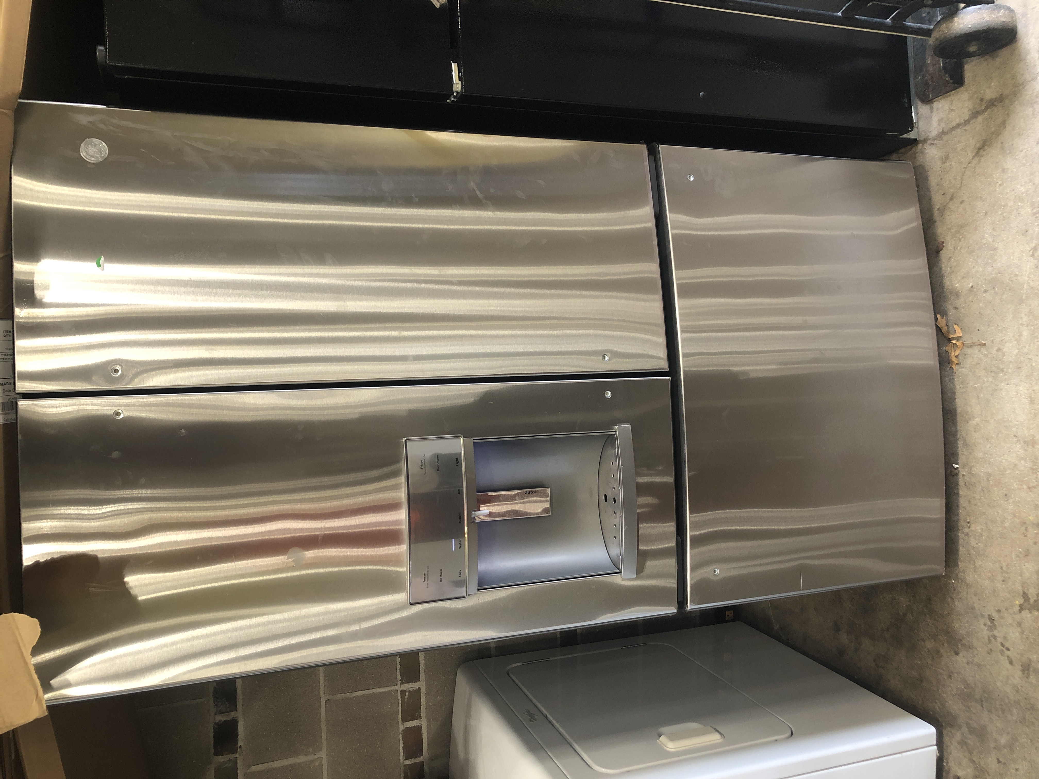 GE Refrigerator (Stainless)